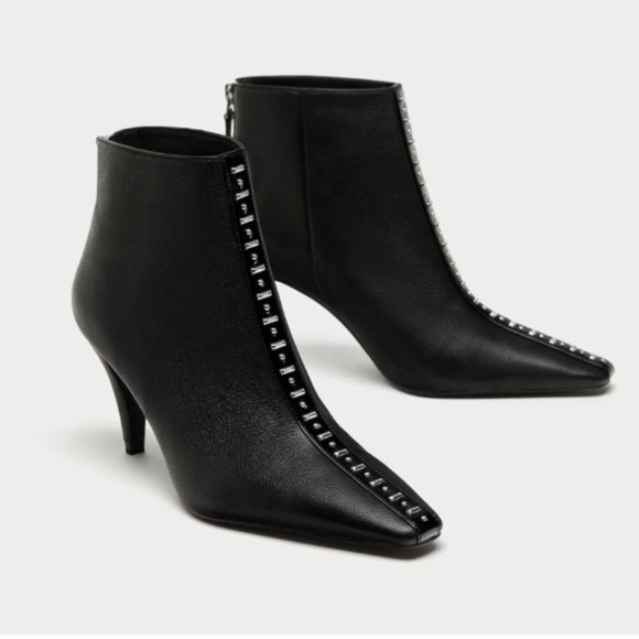 Zara Shoes - Zara Leather Booties